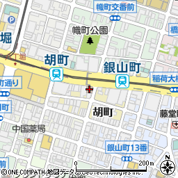 広島胡町郵便局 ＡＴＭ周辺の地図
