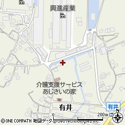 広島県尾道市向島町9643-1周辺の地図