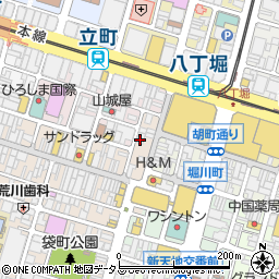 ミタキヤ金座街店周辺の地図
