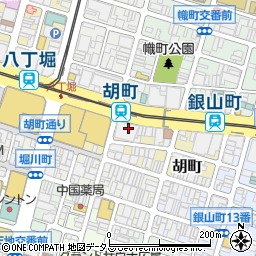 すしと刺身の店 すし亭 胡町店周辺の地図