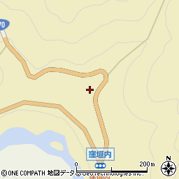 奈良県吉野郡吉野町窪垣内407周辺の地図