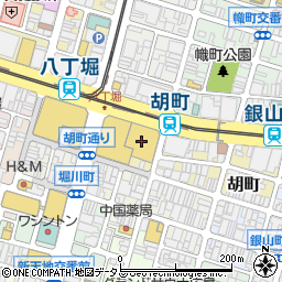 広島三越店地階・三越フードホール　やきとり源兵衛周辺の地図