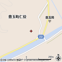 長崎県対馬市豊玉町仁位1672-1周辺の地図