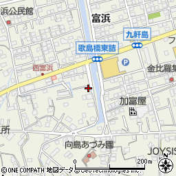 広島県尾道市向島町5617-43周辺の地図