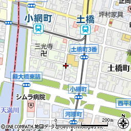 リパーク広島小網町第４駐車場周辺の地図
