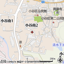 大阪府泉南郡熊取町小谷南周辺の地図