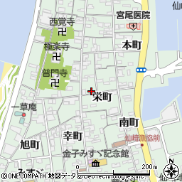 山口県長門市仙崎栄町1521周辺の地図