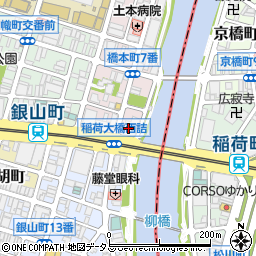 セーラー広告株式会社　広島支社周辺の地図