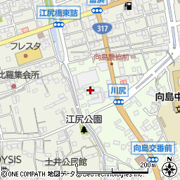 広島県尾道市向島町5886-6周辺の地図