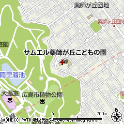 認定こども園サムエル　薬師が丘こどもの園周辺の地図