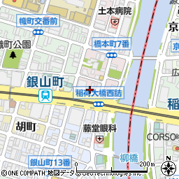 サクサ株式会社　中国支店周辺の地図