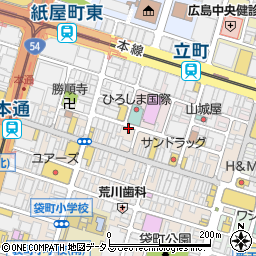 牡蠣 ステーキ 鉄板焼き ナカノターナーズ 本通店周辺の地図