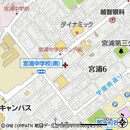 セブンイレブン三原宮浦店周辺の地図
