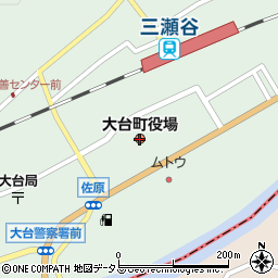 大台町役場周辺の地図