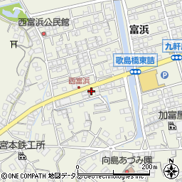 広島県尾道市向島町富浜5617-51周辺の地図