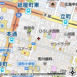 プロポーションアカデミー広島教室周辺の地図
