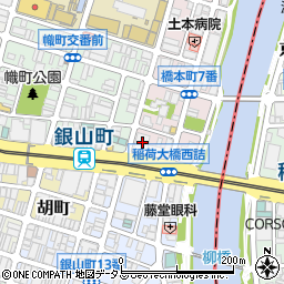 伊藤忠エネクスホームライフ西日本株式会社　本社周辺の地図