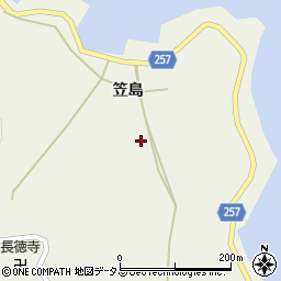 香川県丸亀市本島町笠島301周辺の地図