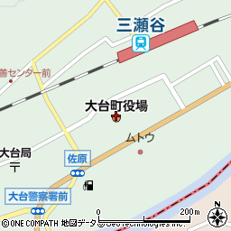 大台町　地域包括支援センター周辺の地図