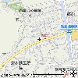 広島県尾道市向島町富浜5617-24周辺の地図