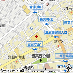 ハローズ三原店周辺の地図