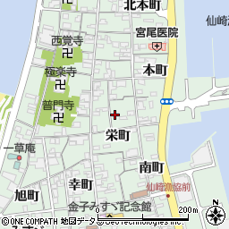 山口県長門市仙崎栄町1535周辺の地図