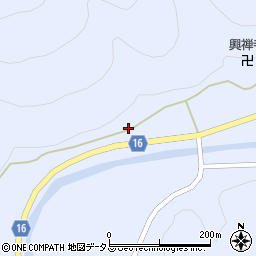 奈良県吉野郡東吉野村中黒286周辺の地図