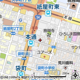 マスダ本通店周辺の地図