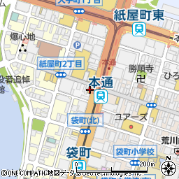 サイゼリヤ紙屋町本通駅前店周辺の地図