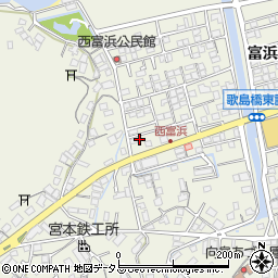 広島県尾道市向島町富浜5617-8周辺の地図