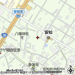 大阪府泉佐野市南中安松271-23周辺の地図