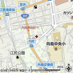 広島県尾道市向島町5882周辺の地図