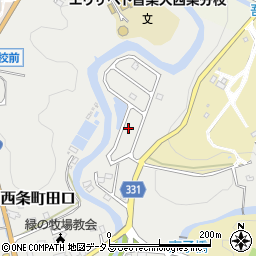 広島県東広島市西条町田口2891周辺の地図