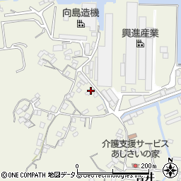 広島県尾道市向島町9975-1周辺の地図