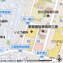 ＤＣＭ三原円一店周辺の地図