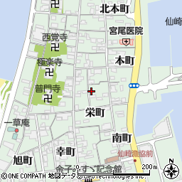 山口県長門市仙崎栄町1538周辺の地図