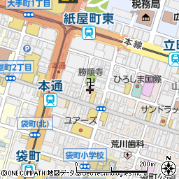 日本カイロプラクティックドクター専門学院　広島校周辺の地図