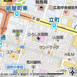 ひろしま国際ホテル中華レストラン・東風周辺の地図