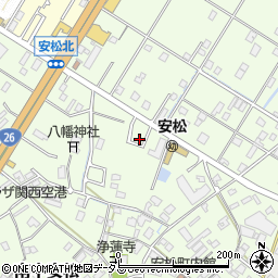 大阪府泉佐野市南中安松271-9周辺の地図