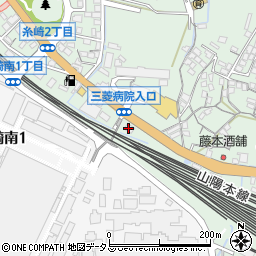 菱井商事株式会社広島支店三原営業所周辺の地図