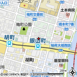 チサンホテル広島周辺の地図