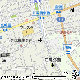 広島県尾道市向島町5858-2周辺の地図