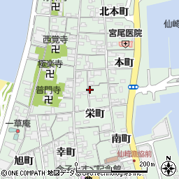 山口県長門市仙崎栄町1552周辺の地図