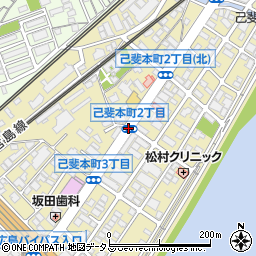 己斐本町２周辺の地図