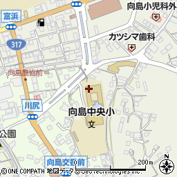広島県尾道市向島町富浜5219-1周辺の地図