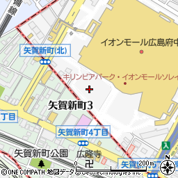 イオンモール広島府中平面Ｂ駐車場周辺の地図