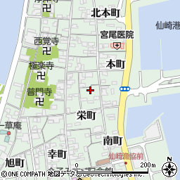 山口県長門市仙崎栄町1546周辺の地図