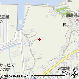 広島県尾道市向島町富浜8977-16周辺の地図