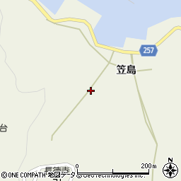 香川県丸亀市本島町笠島389-2周辺の地図