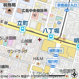 株式会社服部時計店周辺の地図